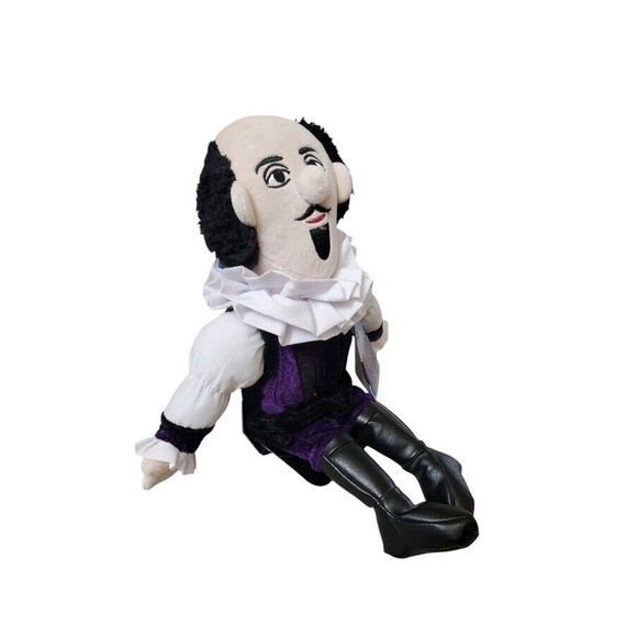 2005 Little Thinkers The Unemployed Philosophers Guild WILLIAM SHAKESPEARE Plush - Picture 7 of 8